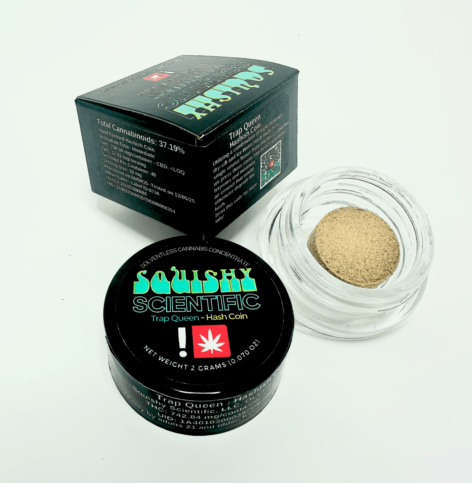 Squishy Scientific Hash Coin | Garlic Cookies
