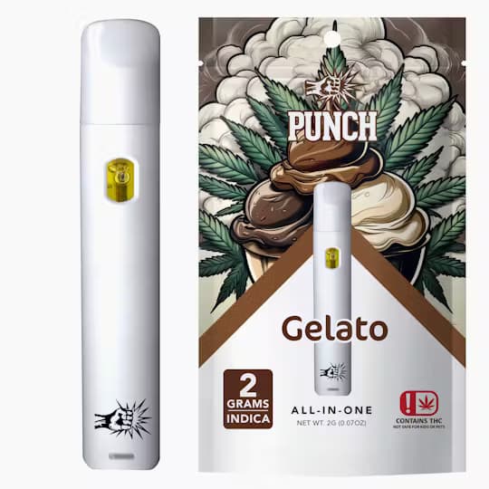Elite Cultivation, LLC (Punch Extracts) Punch Extracts - Disposable - Gelato