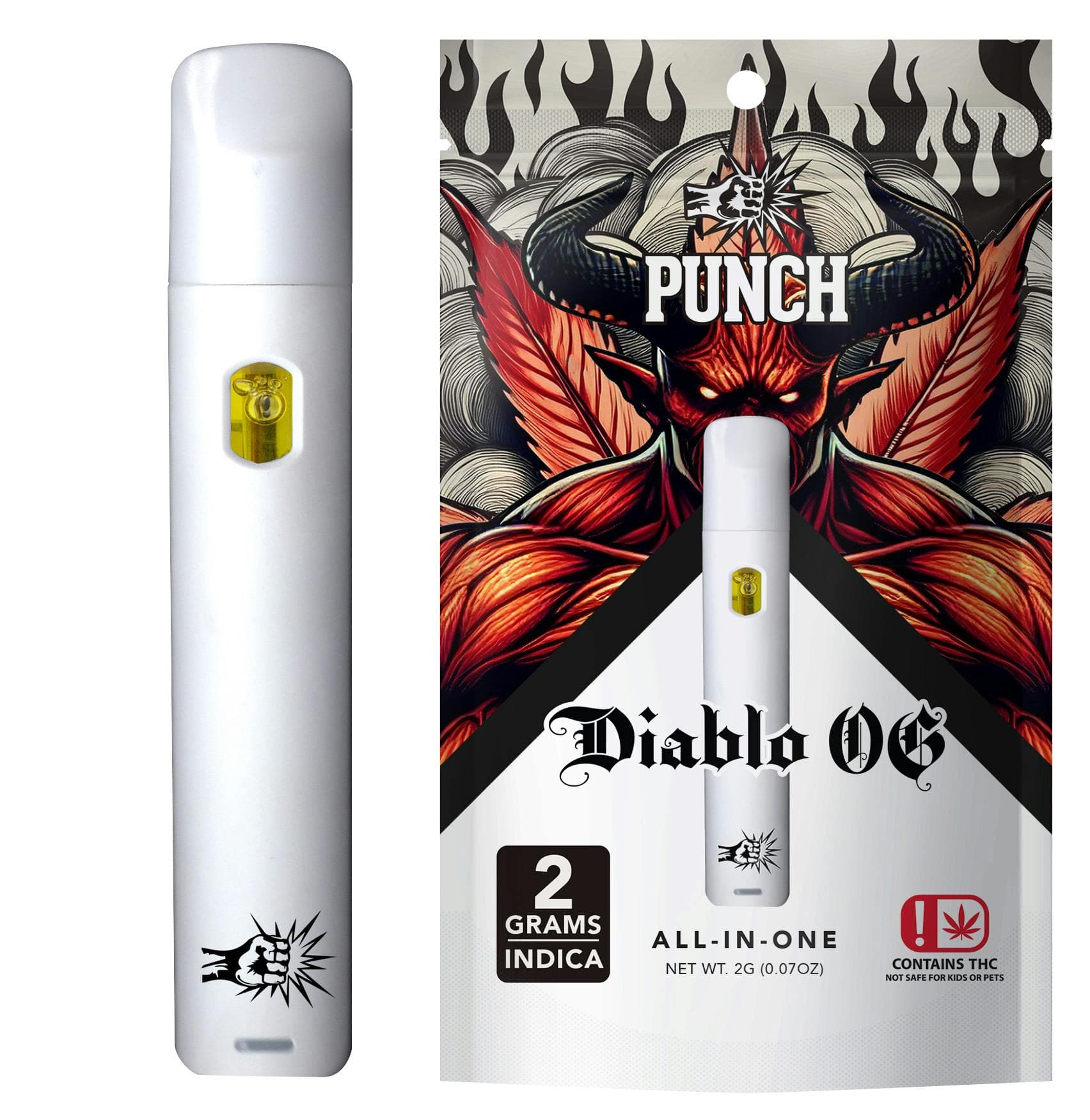Elite Cultivation, LLC (Punch Extracts) Punch Extracts - Disposable - Diablo OG