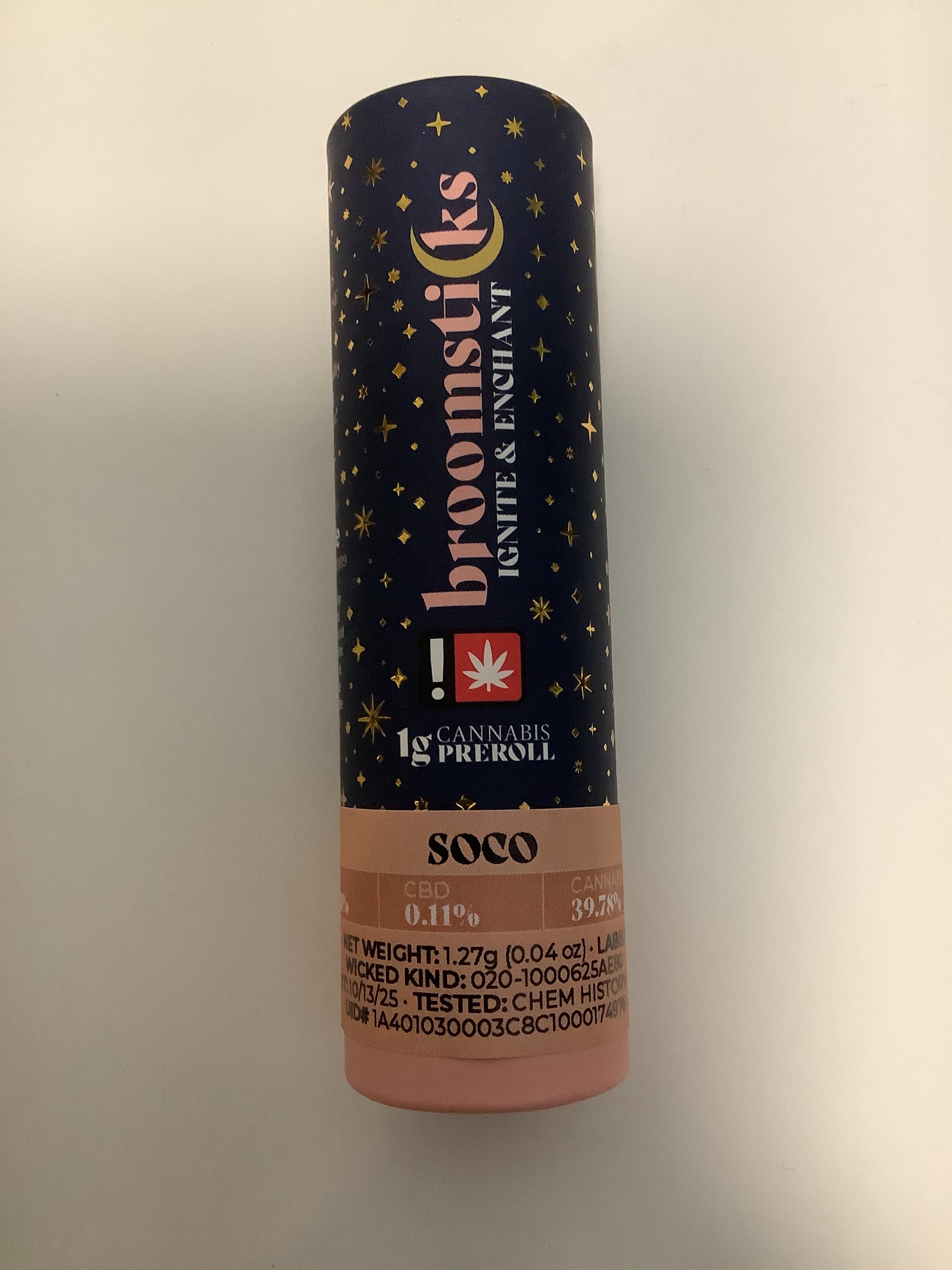 Broomsticks Broomsticks | SOCO Preroll | 1g