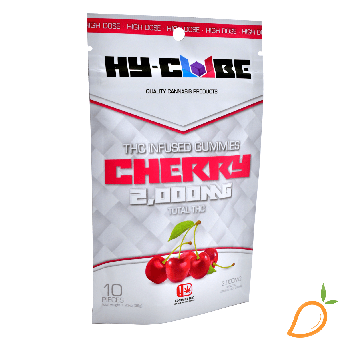 HY-CUBE 2000mg Cherry Gummies Hy-Cube