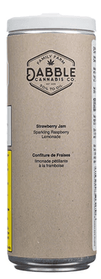 Dabble Cannabis Co. Dabble Cannabis Co. : Live Rosin Raspberry Lemonade (Strawberry Jam) (355ml)