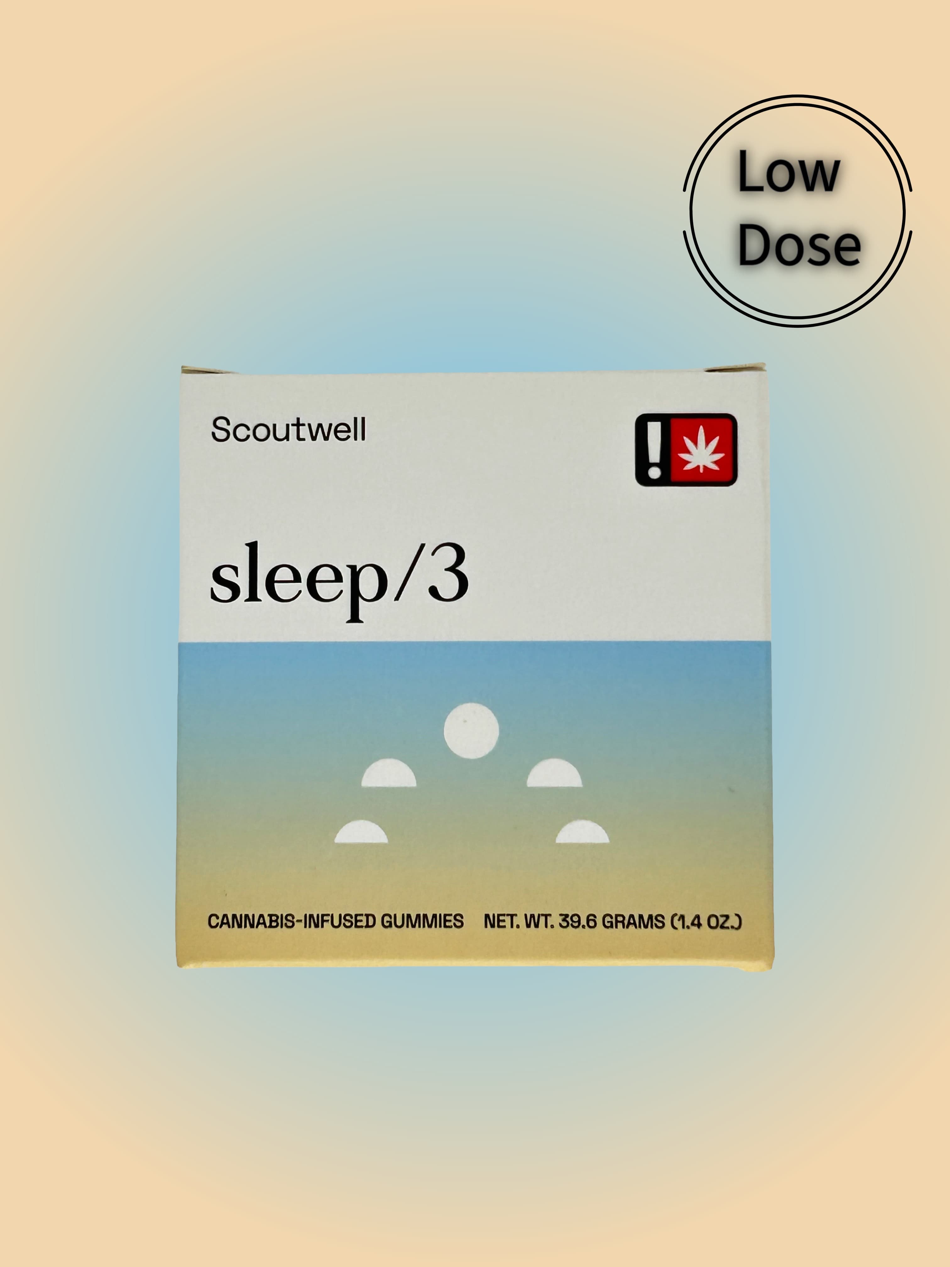 Scoutwell Lemon Ginger Sleep/6 Gummies