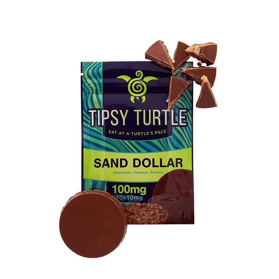 Tipsy Turtle Tipsy Turtle Edibles: Sand Dollar 100mg