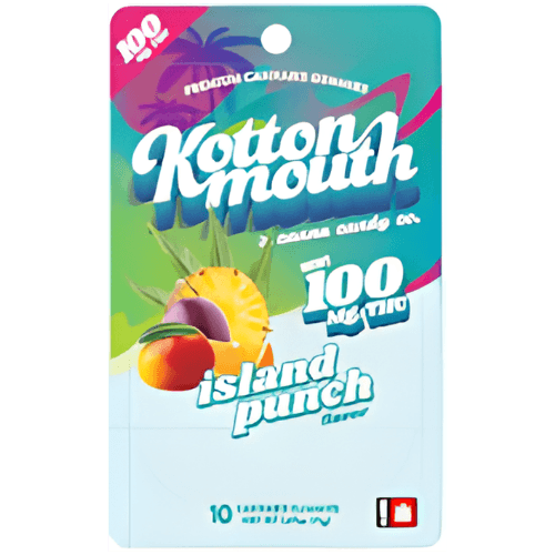 Kotton Mouth Single Gummy 100mg | Island Punch