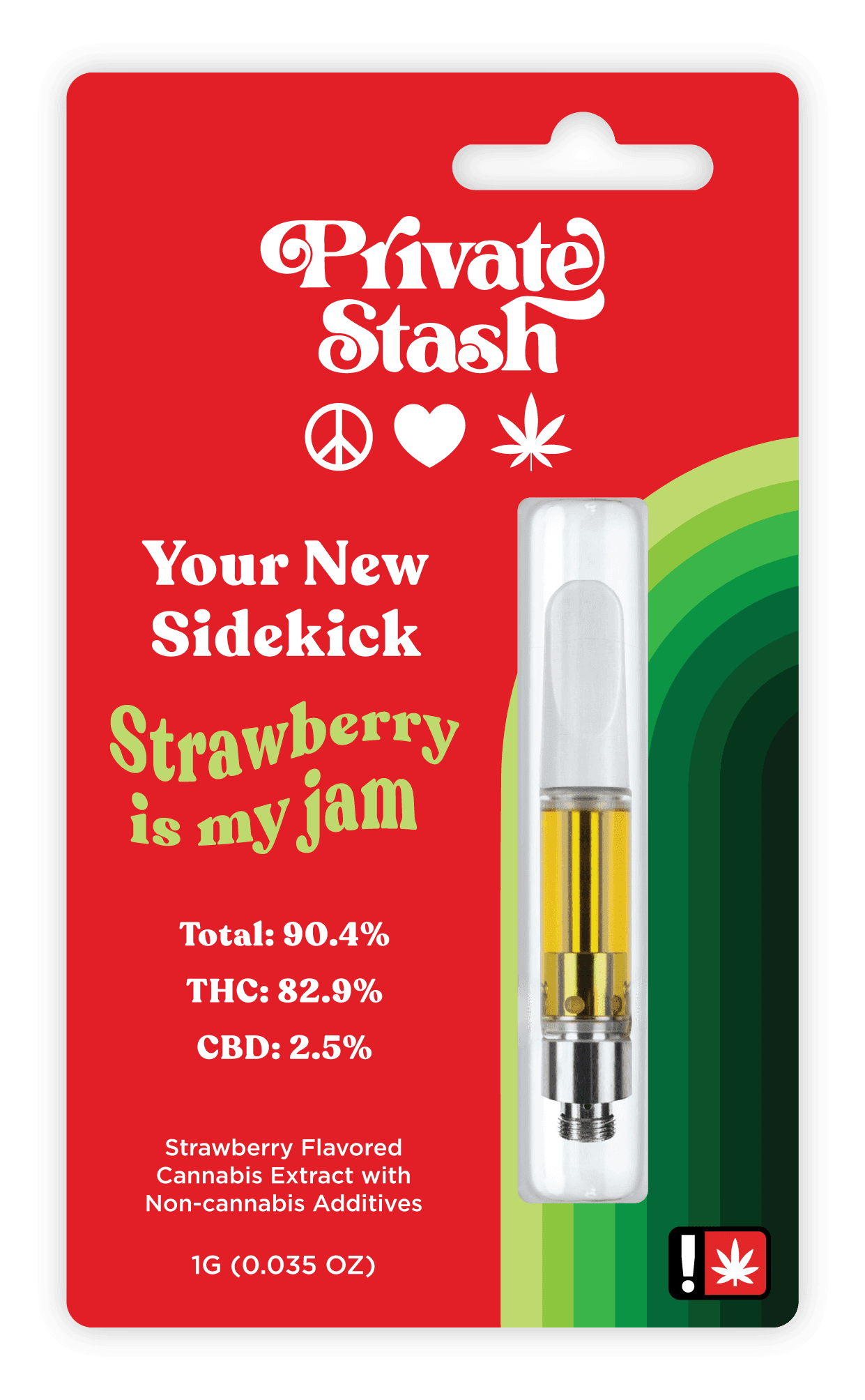 Private Stash Strawberry Is My Jam Cartridge | 1g