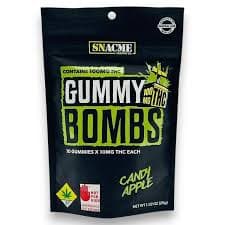 Snacme Candy Apple Gummy Bombs 100mg Snacme