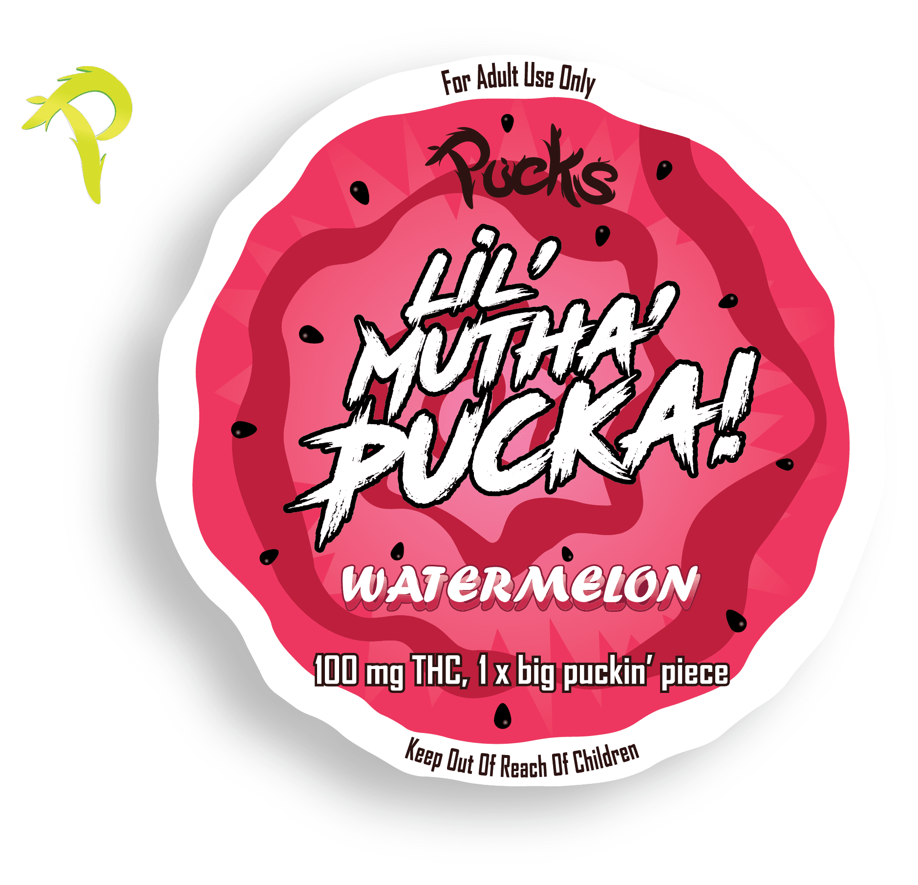 Pucks Mutha Pucka 100mg - Watermelon