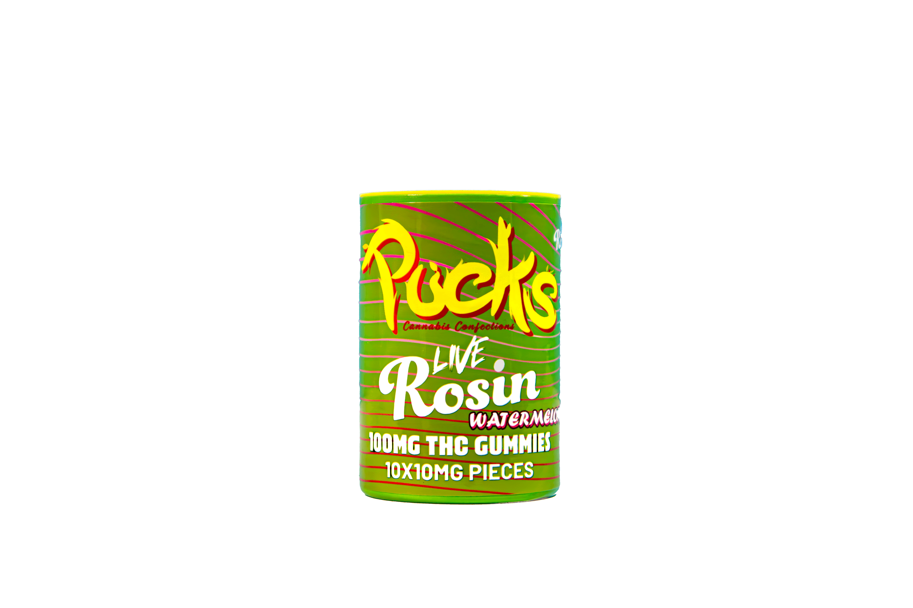 Pucks LR Gummies 100mg - Watermelon