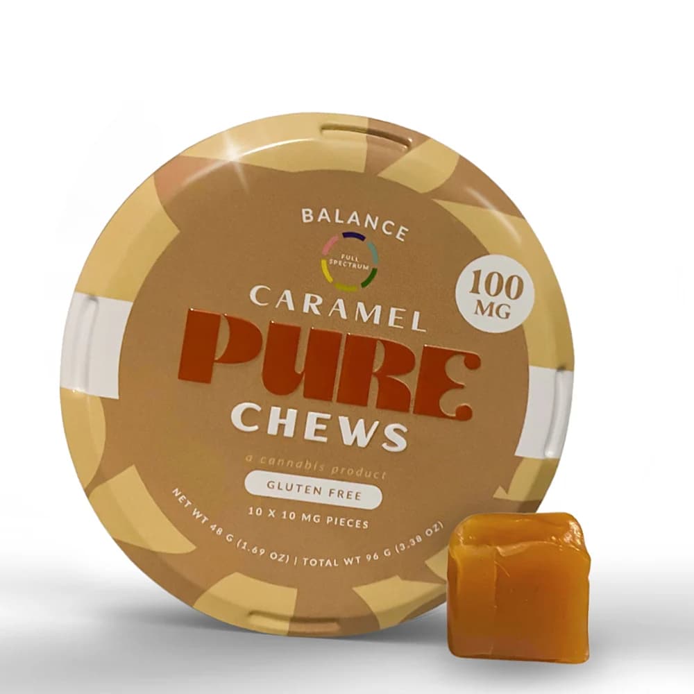 PURE Edibles Caramels (100mg)