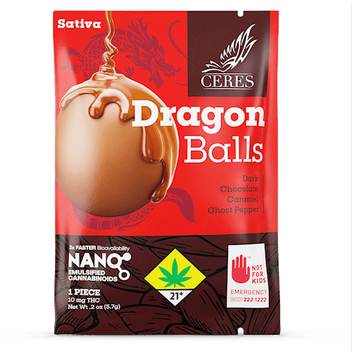 Ceres Dragon Balls Sativa Single | 10mg