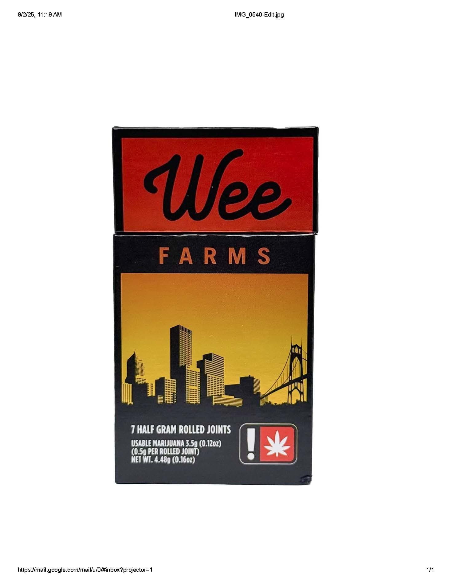 Wee Farms Lung Buster .5G 7PK