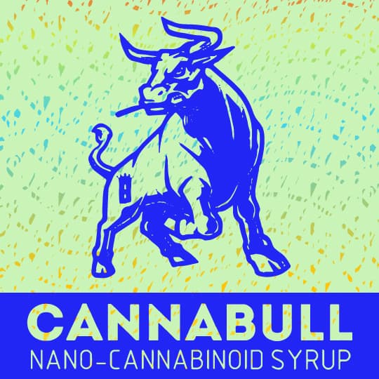 Cannabull Peach Mango 1:1 CBG 100 Gummy 2pc | Cannabull