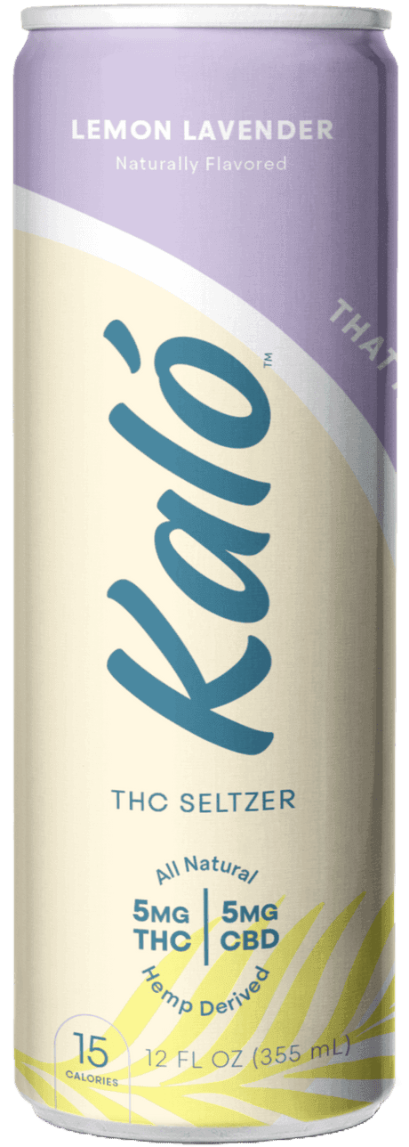 Kalo Lemon Lavender 1:1 THC:CBD Seltzer | 1 Pk