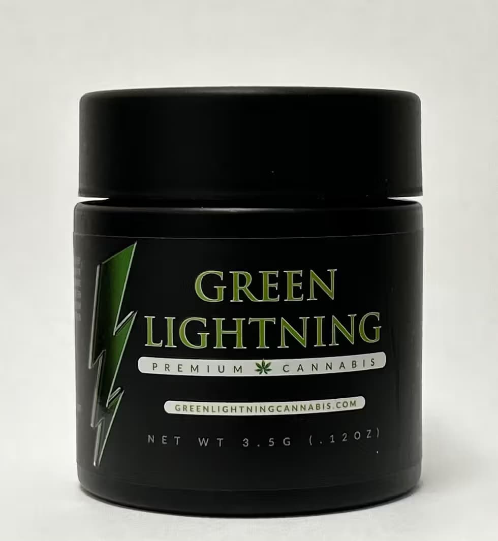 GREEN LIGHTNING Pineapple Donut
