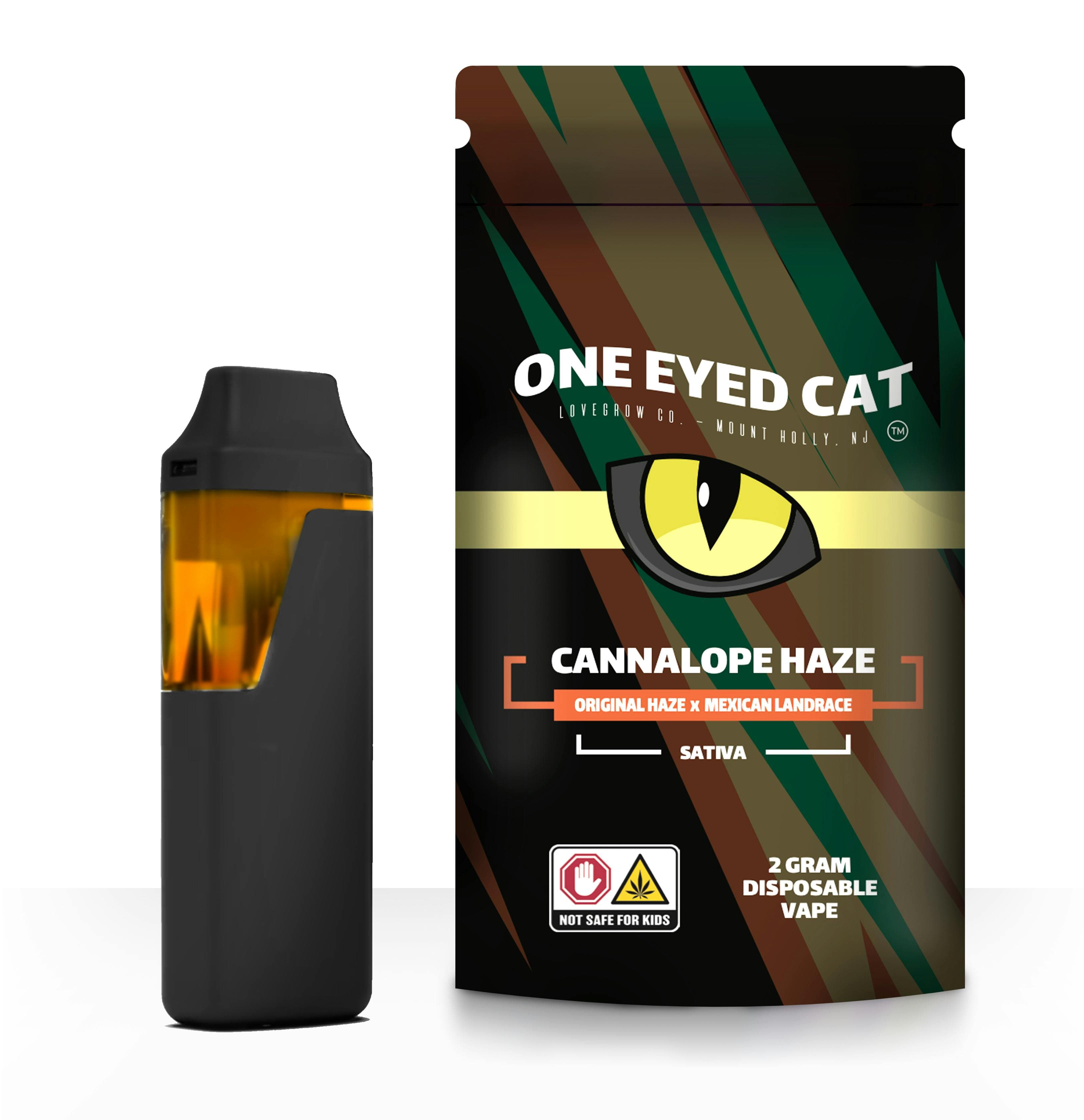 One Eyed Cat Pink Starburst | Disposable | 2g