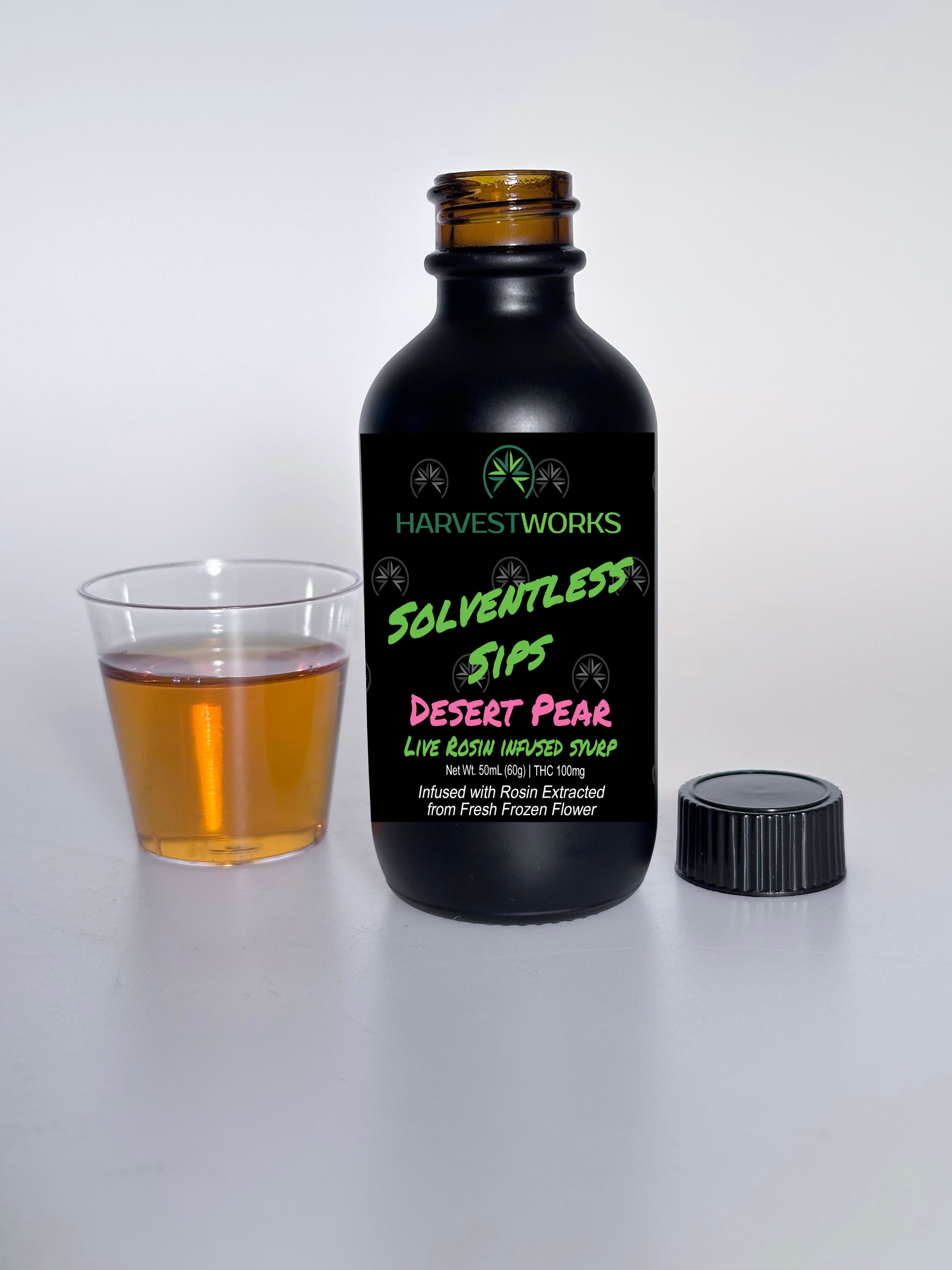 HarvestWorks Desert Pear | Solventless Sips | 100mg