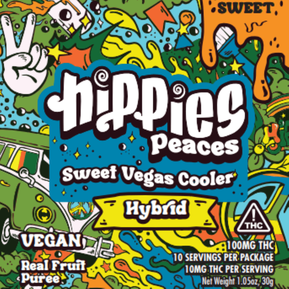 Hippies Hippies Peaces Sweet Vegas Cooler (H) 10mg 10pk