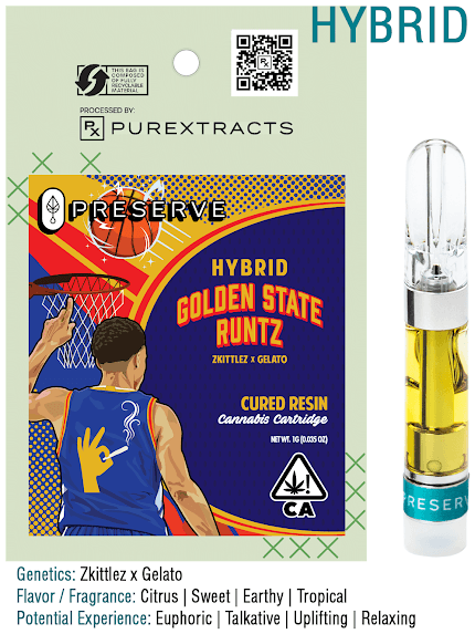 PUREXTRACTS 1G - CURED RESIN - GOLDEN STATE RUNTZ