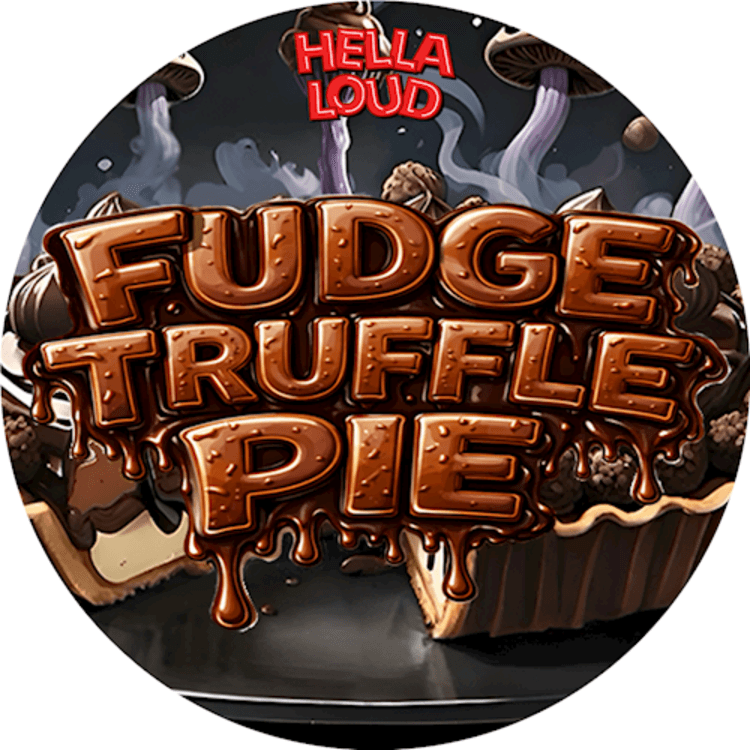 Hella Loud Fudge Truffle Pie Joints 10pk