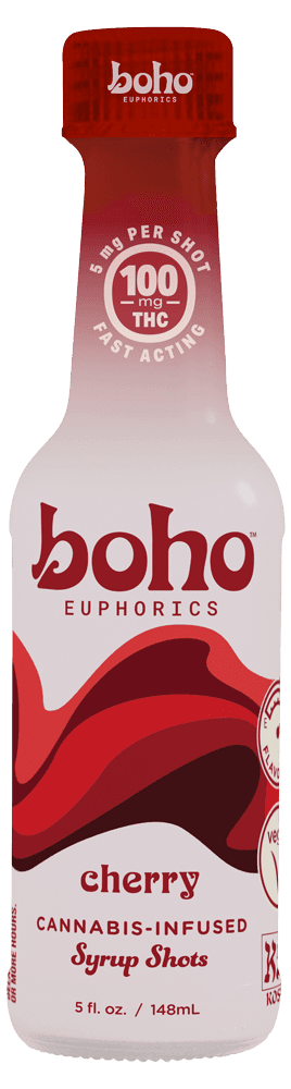 BOHO EUPHORICS Cherry | THC Shot