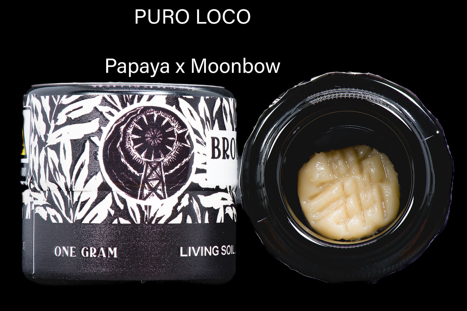 Brookside Reserve PURO LOCO | 1G COLD CURE LIVE HASH ROSIN