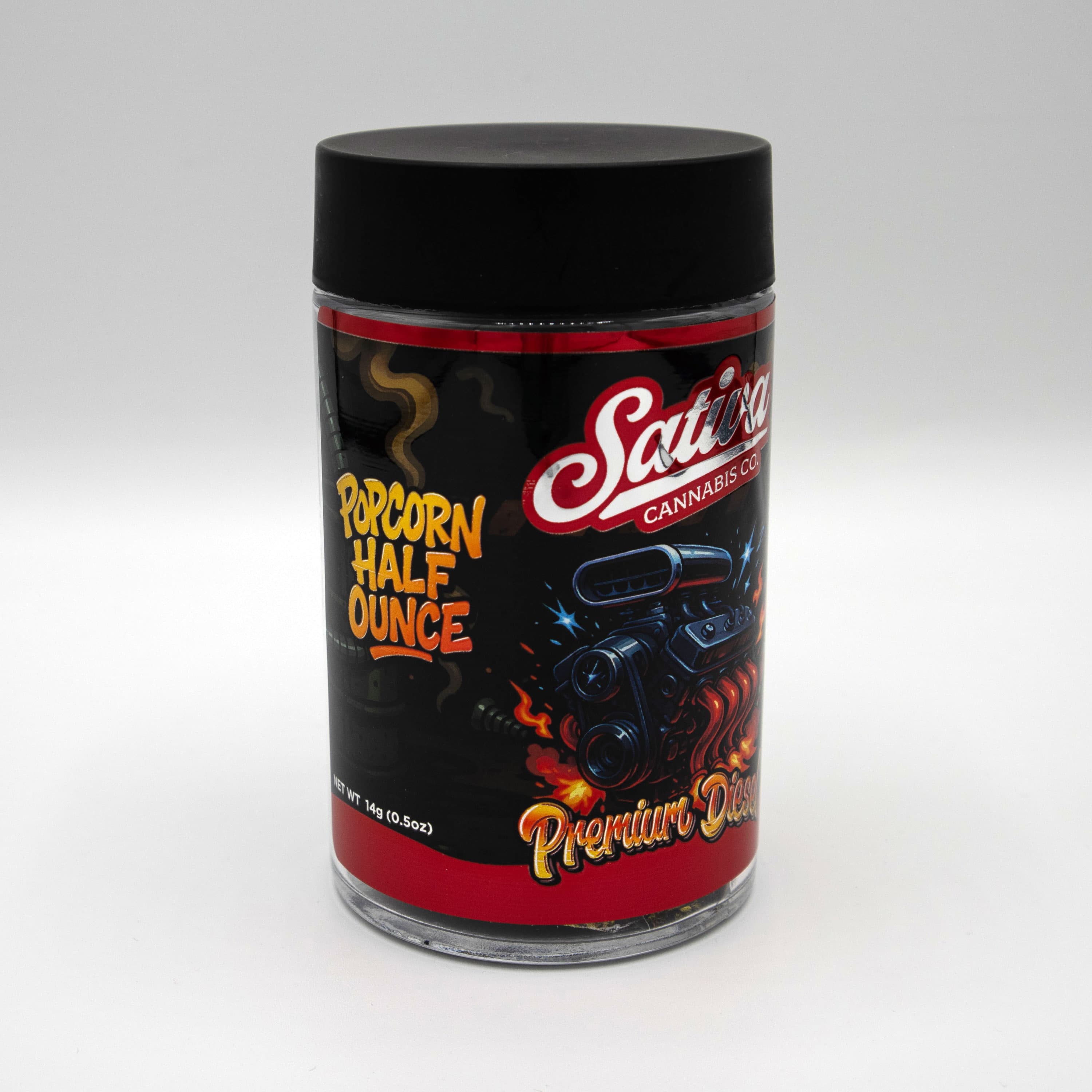 Sativa Cannabis Co. Popcorn Flower - Premium Diesel (S) (14.0g)