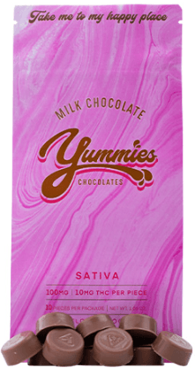 Yummies Chocolate Milk Chocolate Bites | 10pk | 100mg