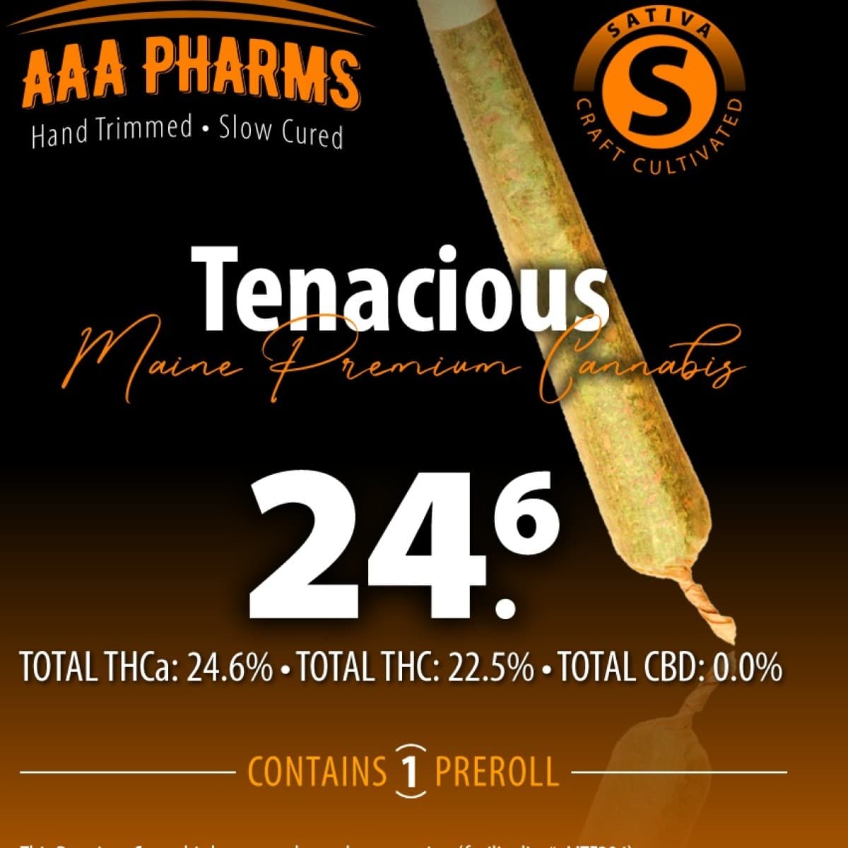 AAA Pharms Pre-Roll: Tenacious