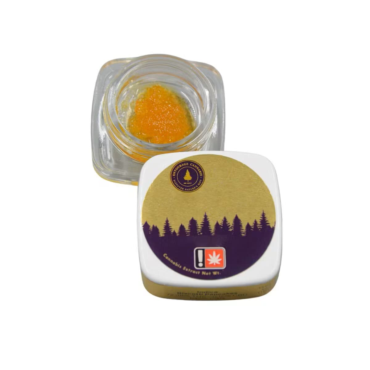 Entourage Cannabis Mushroom Tourte Sugar Wax