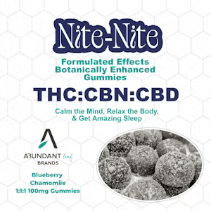ABUNDANT LEAF Nite-Nite | Blueberry Chamomile | 100 mg - 10 Pack