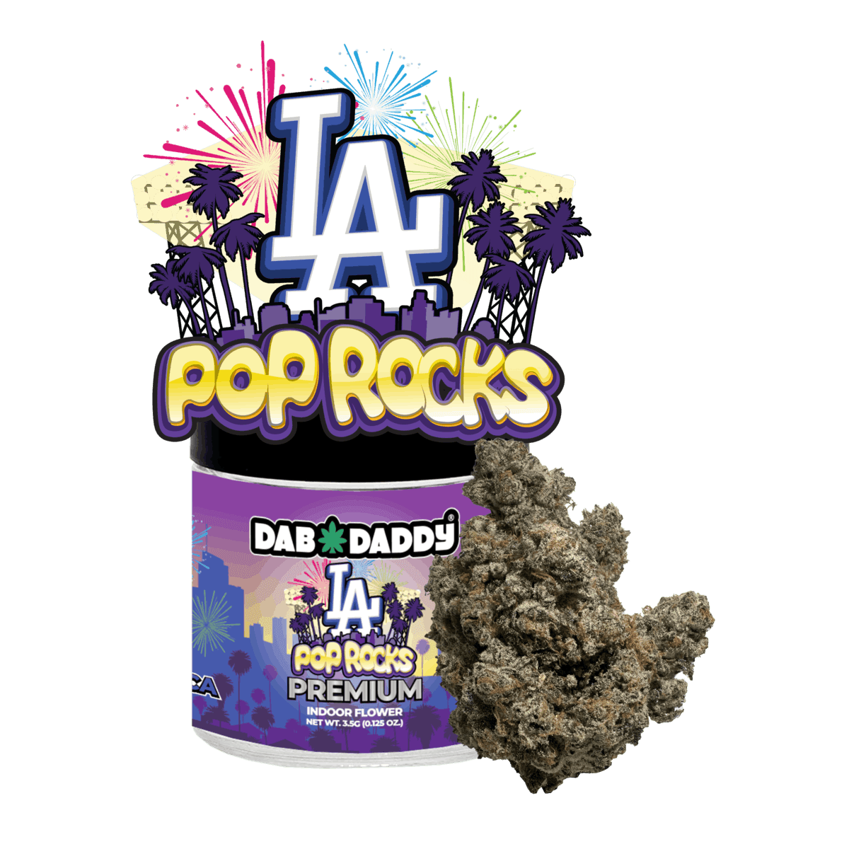 DAB DADDY Flower 3.5g | I | LA Pop Rocks