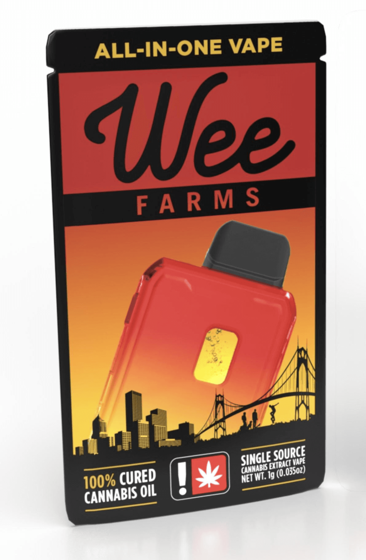 Wee Farms 1g Disposable | Nascar