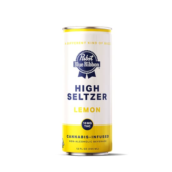 PABST LABS THC BEVERAGE - HIGH SODA POP CHERRY LIMEADE 4PK - 100MG