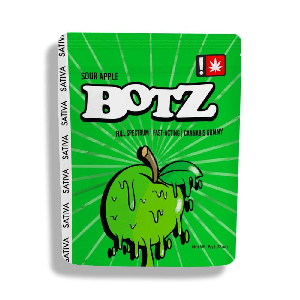 Botz Gummy - 1pc Botz Sour Apple - Green Leaf Special