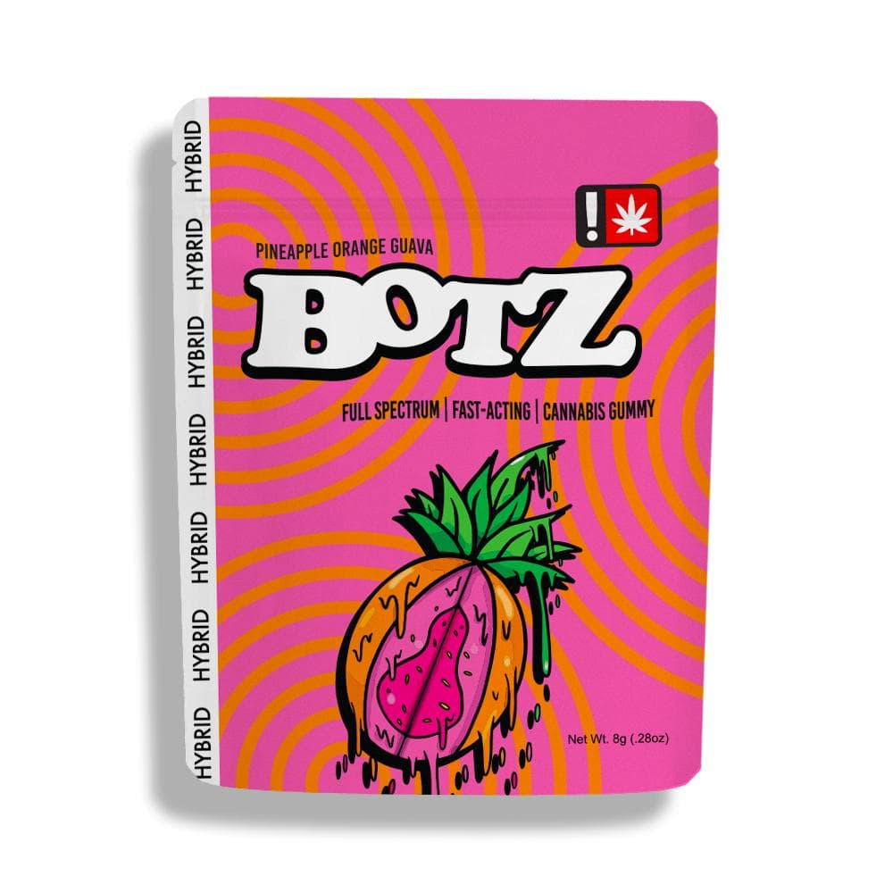 Botz Gummy - 1pc Botz Pineapple Orange Guava - Green Leaf Special
