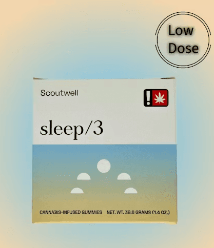 Scoutwell SLEEP/6+ LEMON GINGER Gummies | 100mg