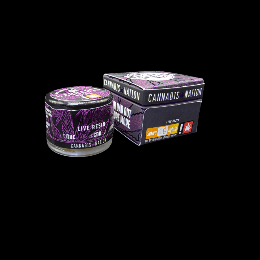 Cannabis Nation Live Resin | White Lights | 1g