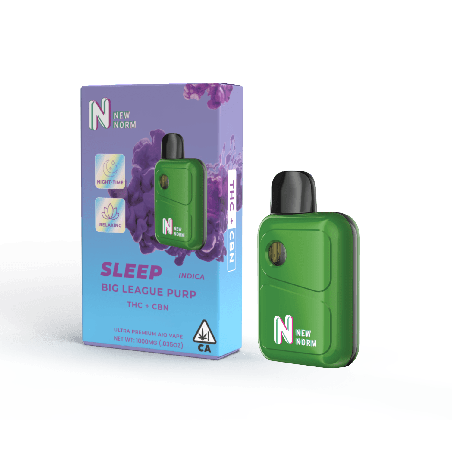 New Normal Vape: Sleep - Big League Purp (Disposable)