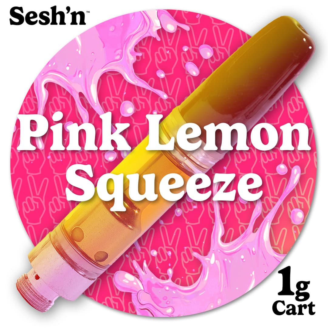 Sesh'n Cartridge - Pink Lemon Squeeze