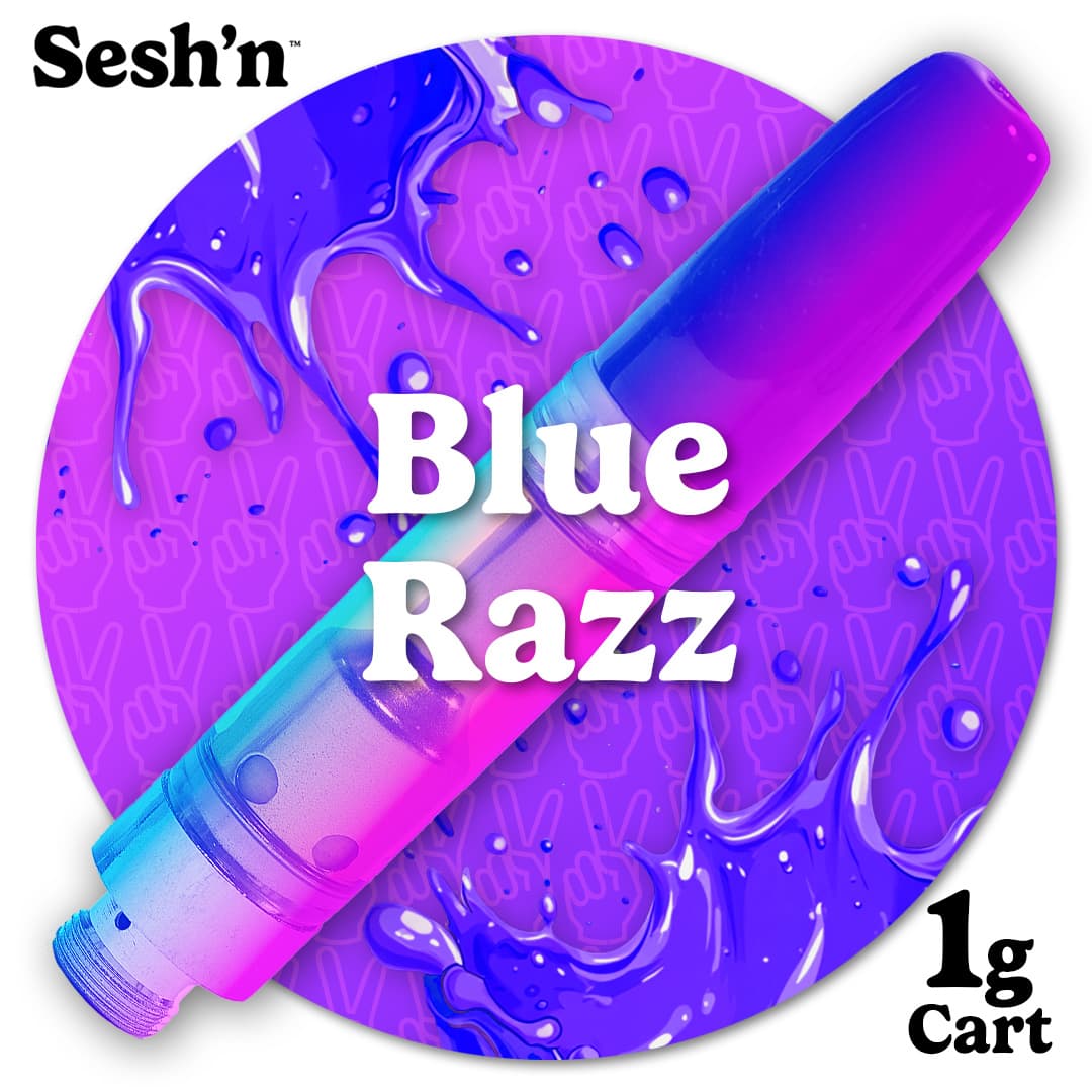 Sesh'n Cartridge - Blue Razz