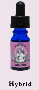 Howls Tincture 1:1 CBD - 1/3 oz