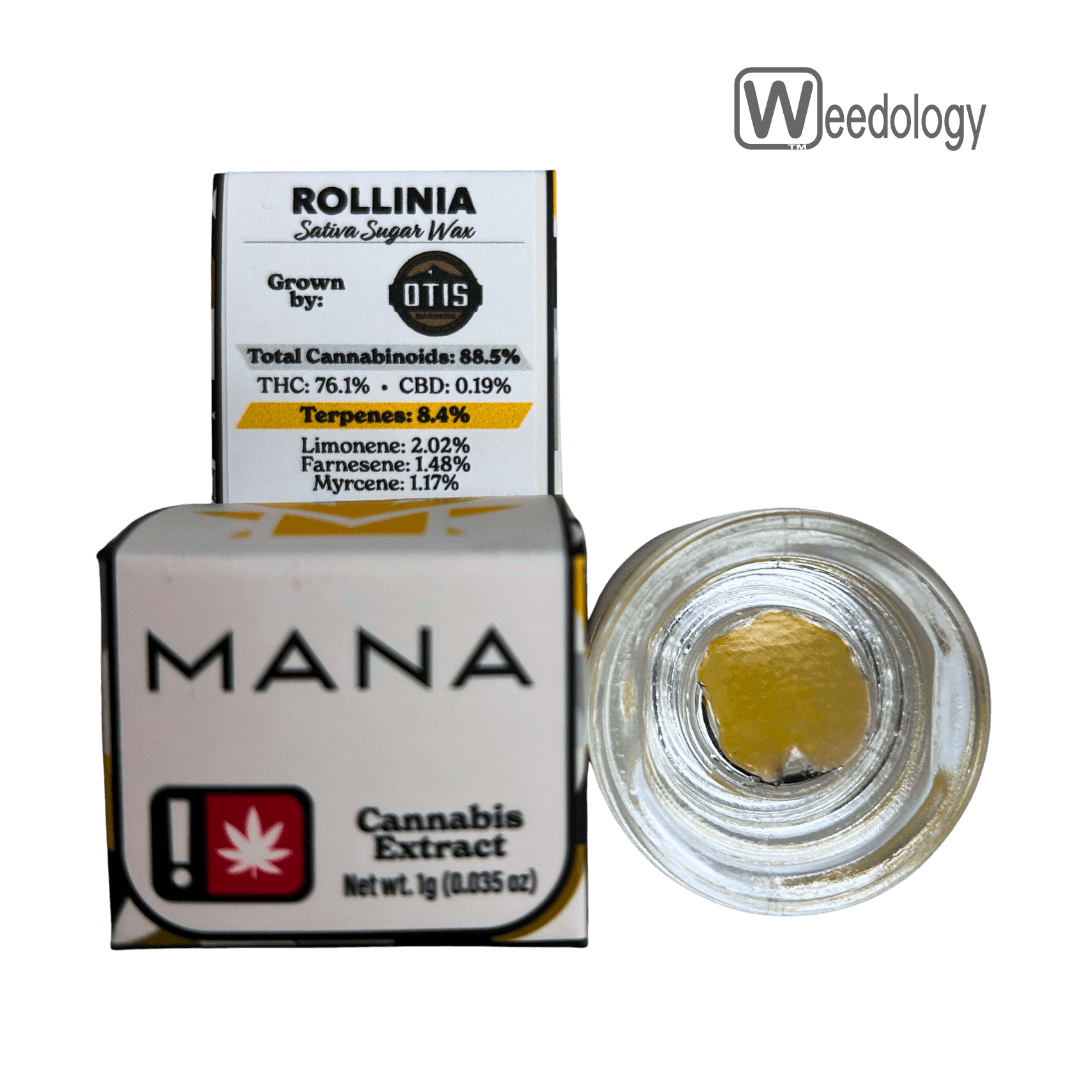 Mana Extracts Mana Extracts 1g ROLLINIA Sugar Wax