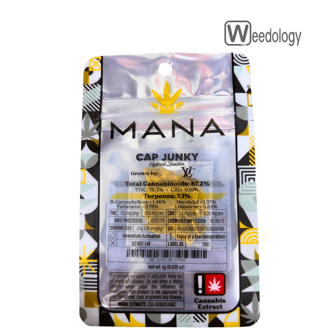 Mana Extracts Mana Extracts 1g CAP JUNKY Shatter