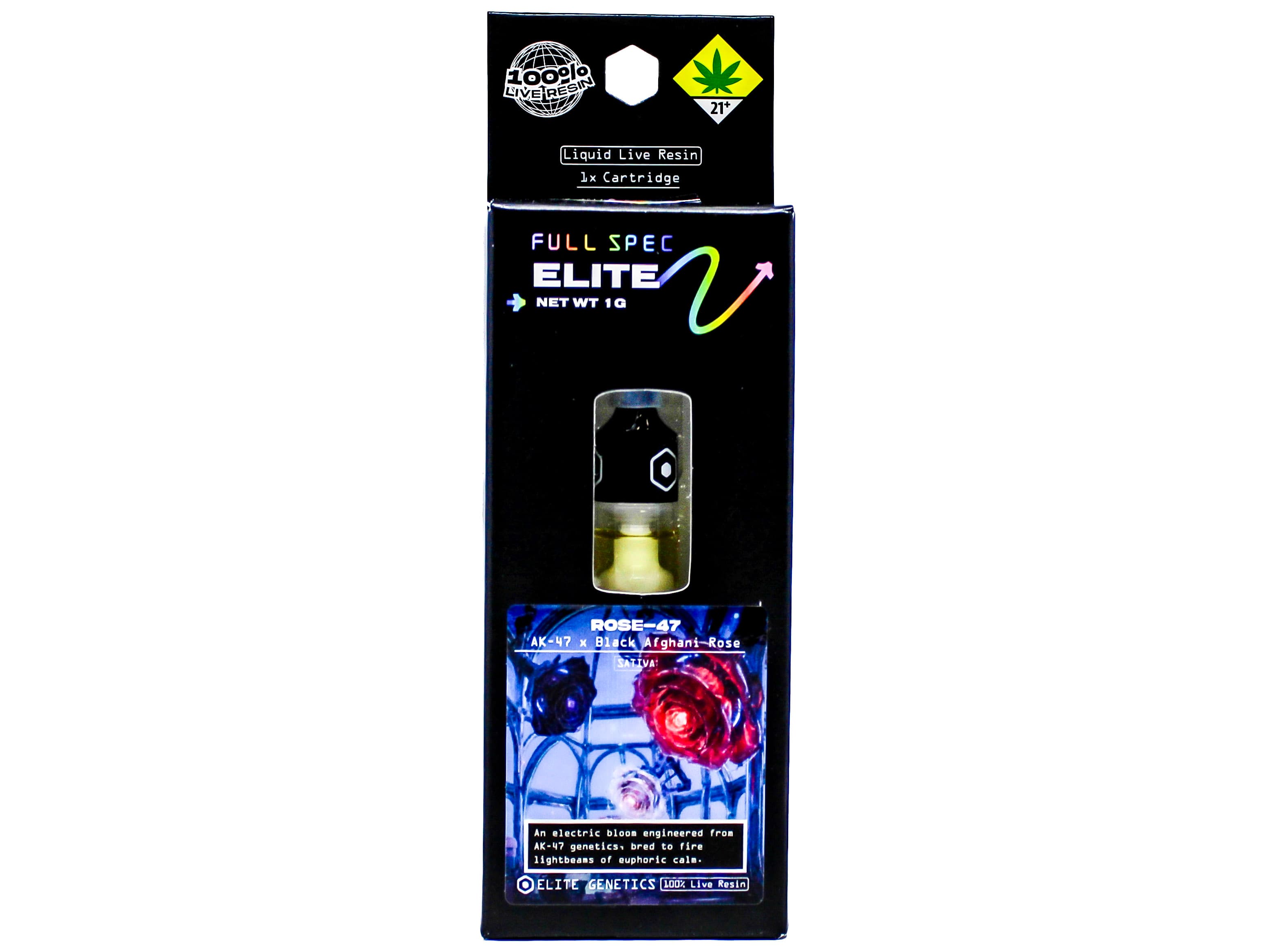 Full Spec Elite WRX Rose 47 Live Resin Cart 9187856447