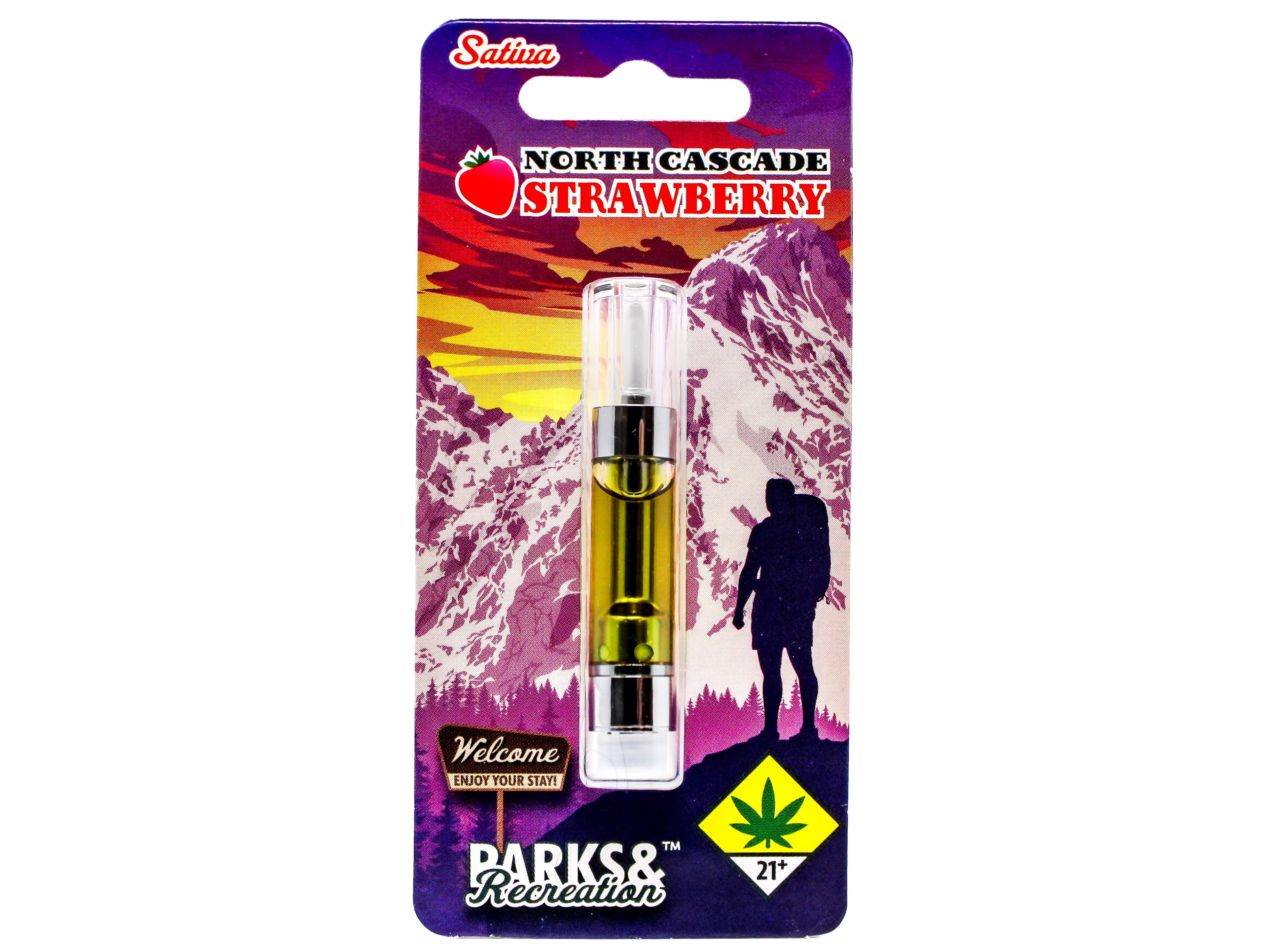 Parks & Recreation LIL North Cascade Strawberry Distillate Cart 25065