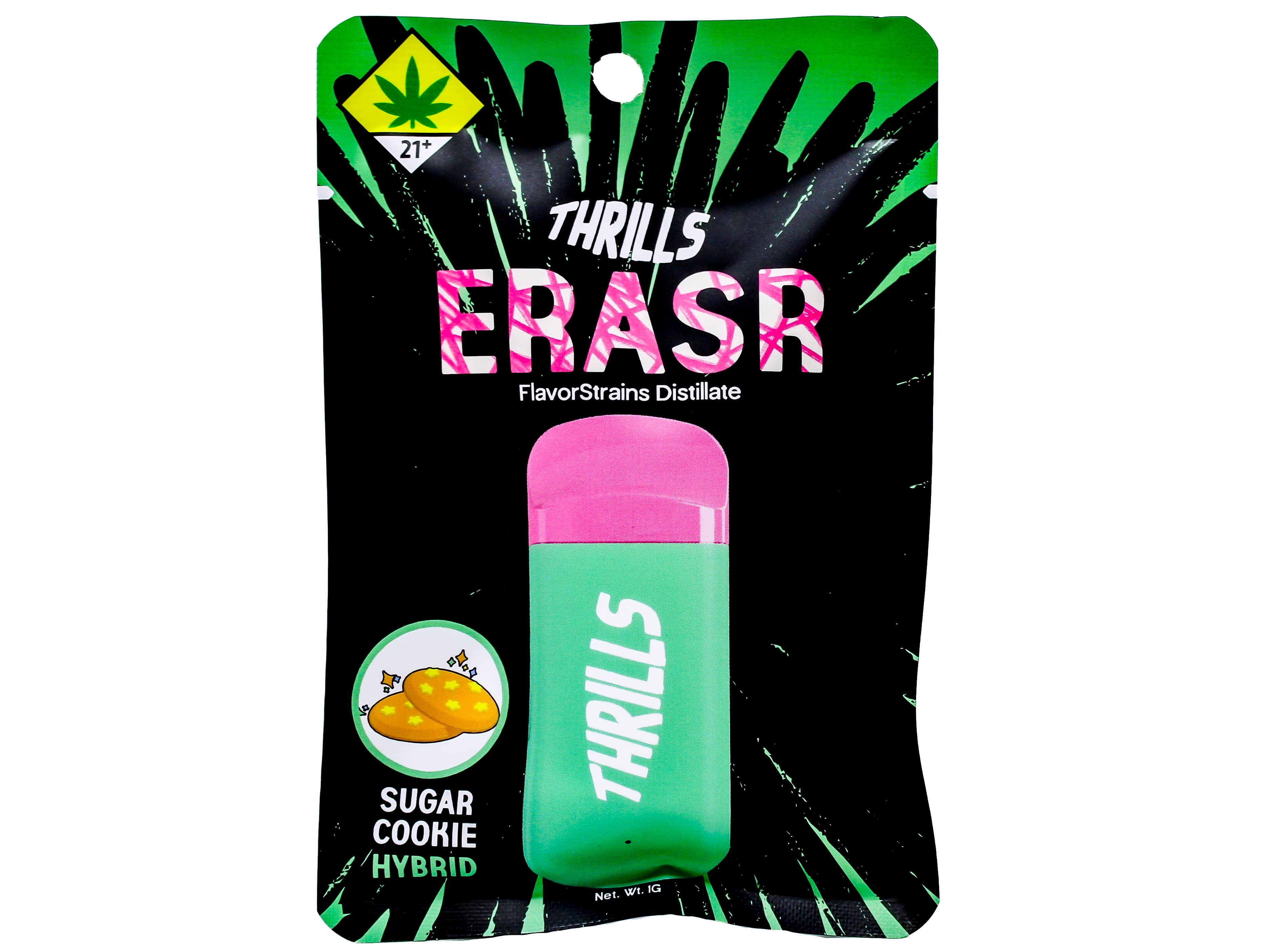 Thrills - ERASR WRX Sugar Cookies Disposable Distillate Cart 52488
