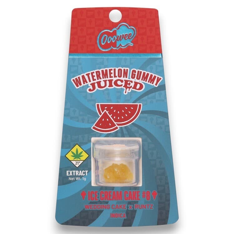 Ooowee Juiced Watermelon Gummy - Sugar Wax