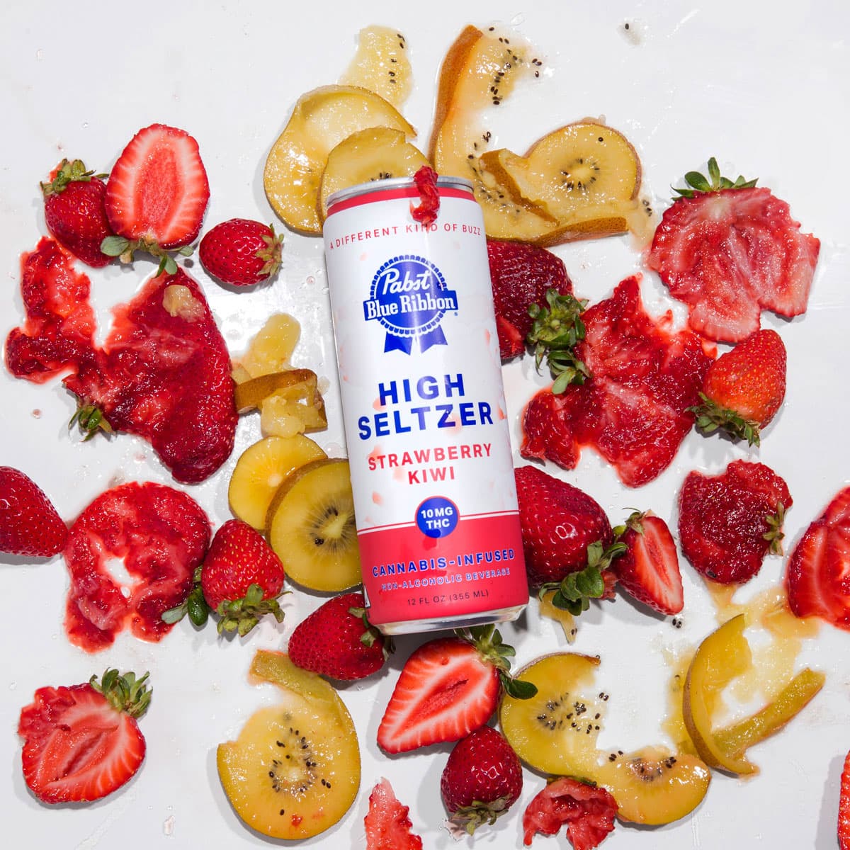 PABST LABS Strawberry Kiwi High Seltzer