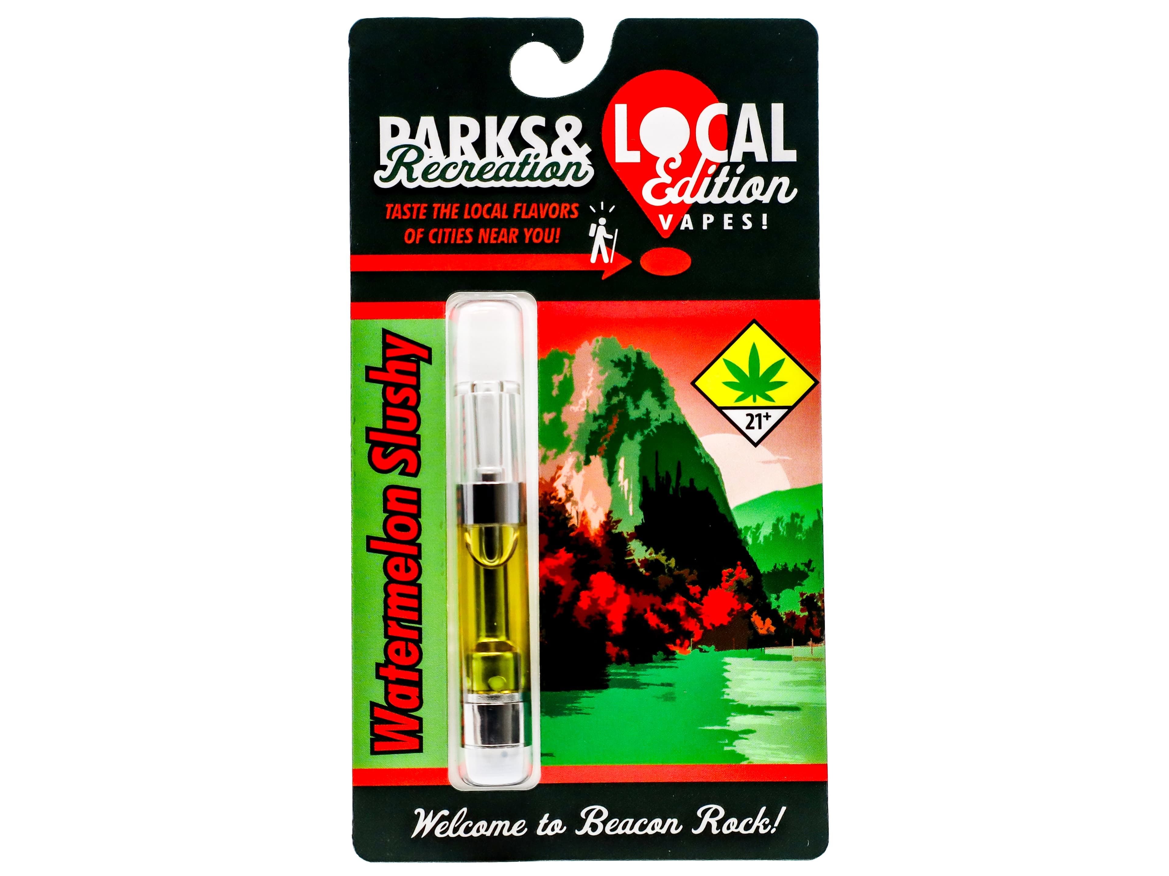 Parks & Recreation LIL Beacon Rock Watermelon Slushy Distillate Cart 1177088054